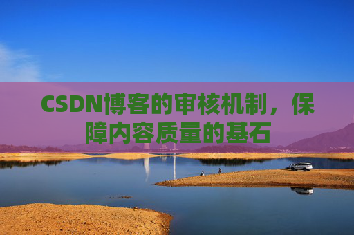 CSDN博客的审核机制,保障内容质量的基石
